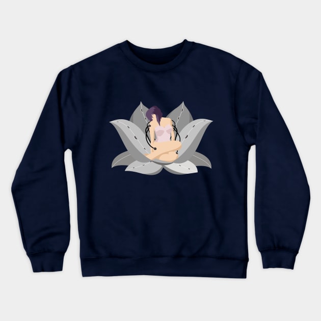 Lithium Flower Crewneck Sweatshirt by SyFFiLiS